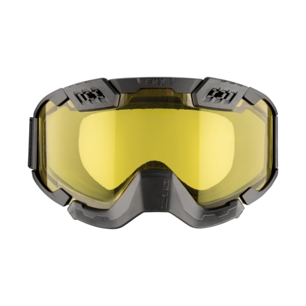 CKX 210° Goggles with Controlled Ventilation for Backcountry 210 Off-Road Matte Black Yellow - Driven Powersports