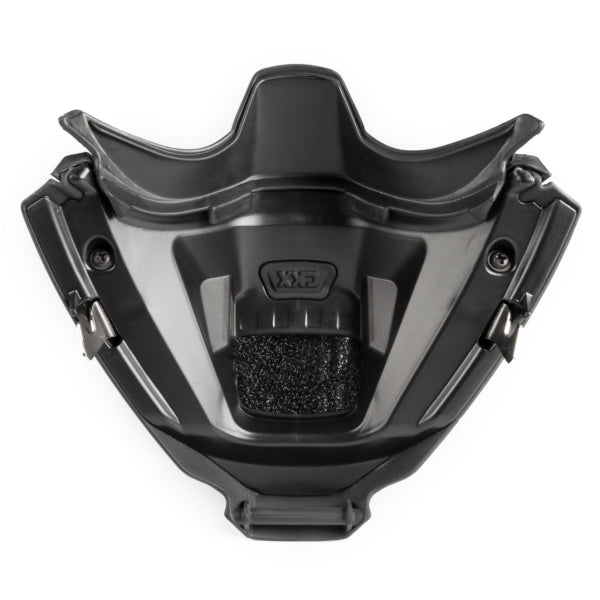 CKX Titan Air Flow Removable Muzzle Solid Matte Black One Size Fits All - Driven Powersports