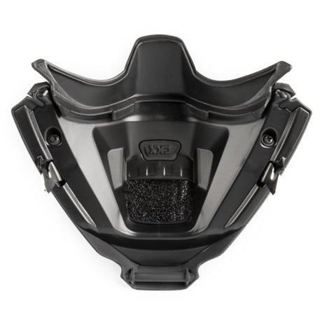 CKX Titan Air Flow Removable Muzzle Solid Matte Black One Size Fits All - Driven Powersports