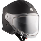 CKX Razor Open Helmet Solid Double Matte Black M Double Shield - Driven Powersports