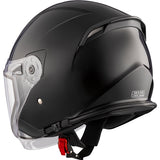 CKX Razor Open Helmet Solid Electric Black 3XL Electric Double Shield - Driven Powersports