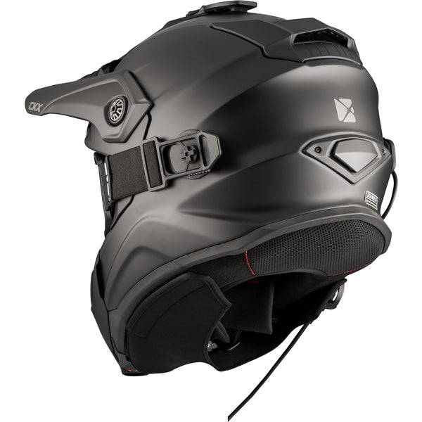 CKX Titan Original Electric Combo Helmet – Trail and Backcountry Solid Matte Black 2XL - Driven Powersports