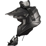 CKX Titan Original Electric Combo Helmet – Trail and Backcountry Solid Matte Black 2XL - Driven Powersports
