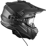CKX Titan Original Electric Combo Helmet – Trail and Backcountry Solid Matte Black 2XL - Driven Powersports