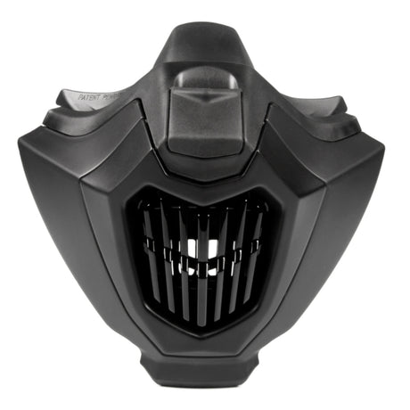 CKX Titan Air Flow Removable Muzzle Solid Matte Black One Size Fits All - Driven Powersports