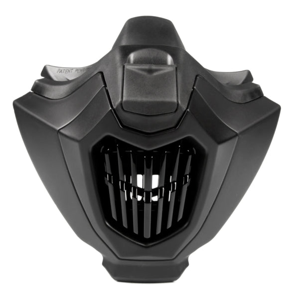 CKX Titan Air Flow Removable Muzzle Solid Matte Black One Size Fits All - Driven Powersports