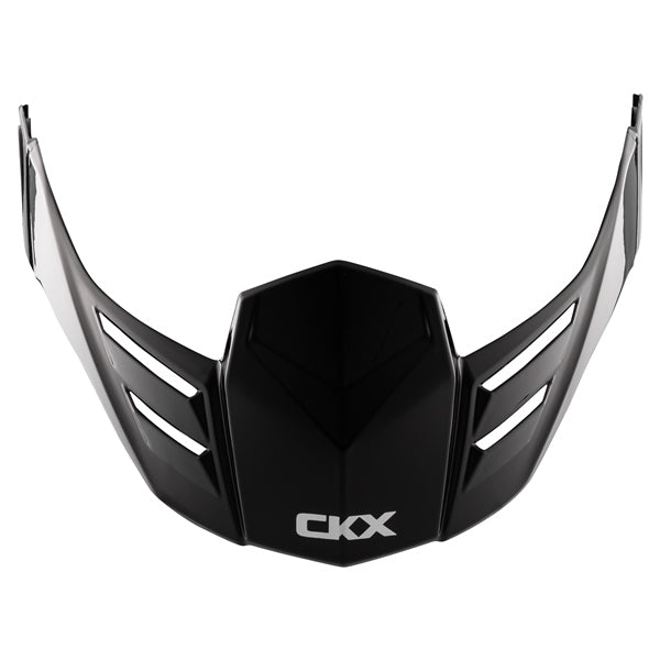 CKX Peak for Mission Helmet Solid Color Black One Size Fits All - Driven Powersports