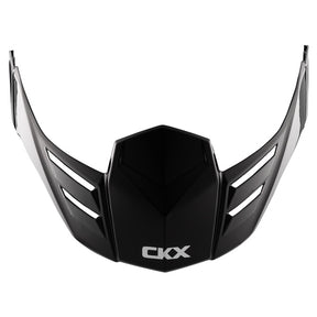 CKX Peak for Mission Helmet Solid Color Black One Size Fits All - Driven Powersports