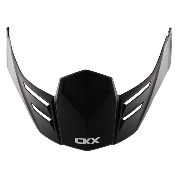 CKX Peak for Mission Helmet Solid Color Matte Black One Size Fits All - Driven Powersports