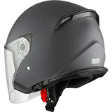 CKX Razor Open Helmet Solid Matte Gray XS Single Shield - Driven Powersports