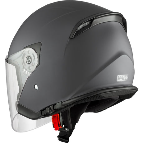 CKX Razor Open Helmet Solid Matte Gray XS Single Shield - Driven Powersports
