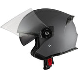 CKX Razor Open Helmet Solid Matte Gray XS Single Shield - Driven Powersports