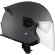 CKX Razor Open Helmet Solid Matte Gray XS Single Shield - Driven Powersports