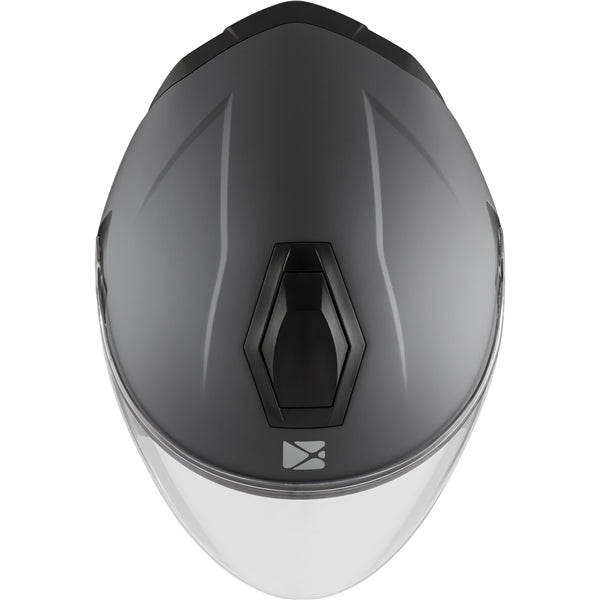 CKX Razor Open Helmet Solid Matte Gray XS Single Shield - Driven Powersports