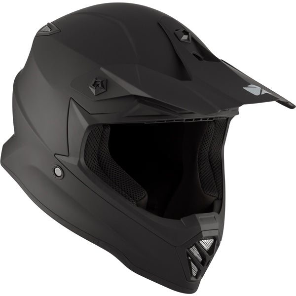 CKX TX019Y Off-Road Helmet Solid Matte Black M - Driven Powersports