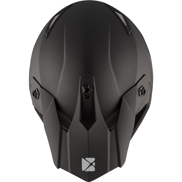 CKX TX019Y Off-Road Helmet Solid Matte Black M - Driven Powersports