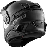 CKX Mission Free-Face Helmet Solid Electric Matte Black 2XS Photochromic Electric Double Shield - Driven Powersports