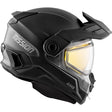 CKX Mission Free-Face Helmet Solid Electric Matte Black 2XS Photochromic Electric Double Shield - Driven Powersports