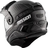 CKX Mission Free-Face Helmet - Carbon Solid Double S Carbon Double Shield - Driven Powersports