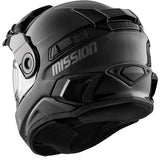 CKX Mission Free-Face Helmet Solid Electric Black S Electric Double Shield - Driven Powersports