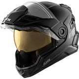 CKX Mission Free-Face Helmet Solid Double Black XS Double Shield - Driven Powersports