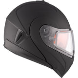 CKX Tranz 1.5 AMS Modular Helmet Solid Double Matte Black XS Double Shield - Driven Powersports