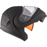 CKX Tranz 1.5 AMS Modular Helmet Solid Double Matte Black XS Double Shield - Driven Powersports