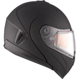 CKX Tranz 1.5 AMS Modular Helmet Solid Electric Matte Black S Electric Double Shield - Driven Powersports