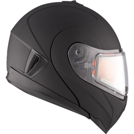 CKX Tranz 1.5 AMS Modular Helmet Solid Electric Matte Black S Electric Double Shield - Driven Powersports