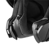 CKX Tranz 1.5 AMS Modular Helmet Solid Electric Black M Electric Double Shield - Driven Powersports