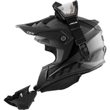 CKX Titan Original Carbon Electric Combo Helmet – Trail and Backcountry Solid Carbon XS - Driven Powersports