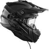 CKX Titan Original Carbon Electric Combo Helmet – Trail and Backcountry Solid Carbon XS - Driven Powersports
