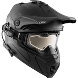 CKX Titan Air Flow Electric Combo Helmet - Backcountry Solid Matte Black XS - Driven Powersports