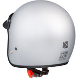 CKX VG200 Open-Face Helmet Solid Silver 2XS - Driven Powersports