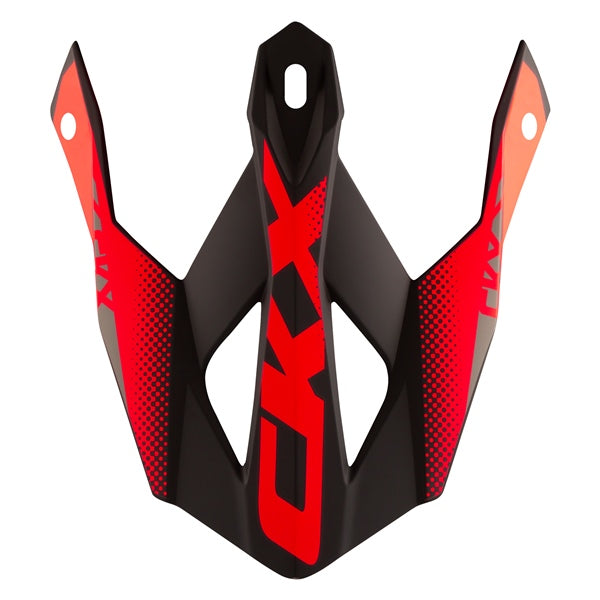 CKX Peak for TX319 Helmet Arkos Red One Size Fits All - Driven Powersports