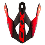 CKX Peak for TX319 Helmet Arkos Red One Size Fits All - Driven Powersports