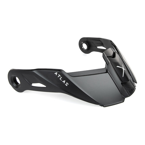 CKX Peak for Atlas Helmet Solid Color Atlas Carbon Carbon One Size Fits All - Driven Powersports