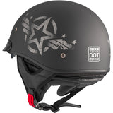 CKX Revolt RSV Half Helmet Decoy Matte Gray 2XL - Driven Powersports