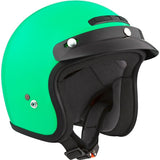 CKX VG300 Open-Face Helmet - Youth Solid L-XL Turquoise No Shield - Driven Powersports