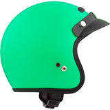 CKX VG300 Open-Face Helmet - Youth Solid L-XL Turquoise No Shield - Driven Powersports
