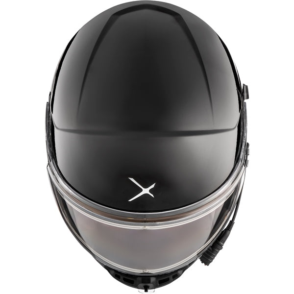 CKX Contact Free-Face Helmet Solid Electric Black M Electric Double Shield - Driven Powersports
