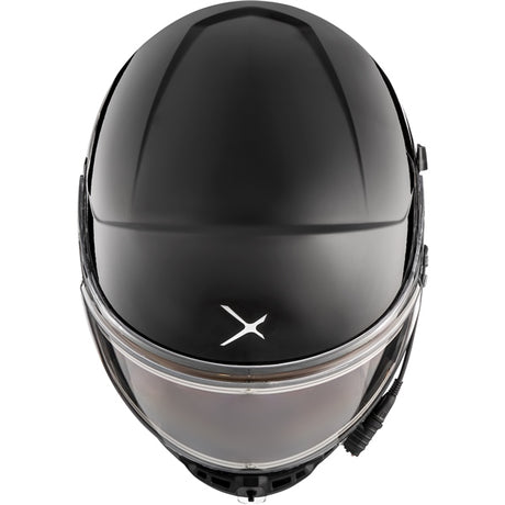 CKX Contact Free-Face Helmet Solid Electric Black M Electric Double Shield - Driven Powersports