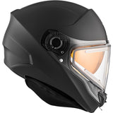 CKX Contact Free-Face Helmet Solid Electric Black 2XS Electric Double Shield - Driven Powersports