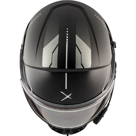 CKX Contact Free-Face Helmet Artik Electric Gray XS Electric Double Shield - Driven Powersports