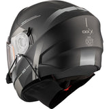 CKX Contact Free-Face Helmet Edge Electric Silver 3XL Electric Double Shield - Driven Powersports