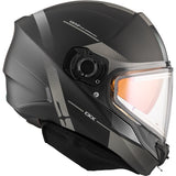 CKX Contact Free-Face Helmet Edge Electric Silver 3XL Electric Double Shield - Driven Powersports