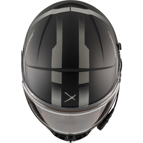 CKX Contact Free-Face Helmet Edge Electric Silver 3XL Electric Double Shield - Driven Powersports
