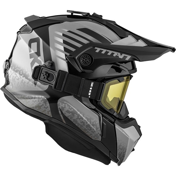 CKX HELM TITAN DL AVID GLOSS Gray XS - Driven Powersports