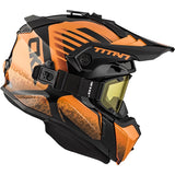 CKX HELM TITAN DL AVID SAFETY GLOSS Orange SM - Driven Powersports