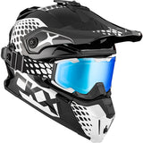 CKX Titan Original Helmet - Trail and Backcountry Viper Black, Glossy White S - Driven Powersports